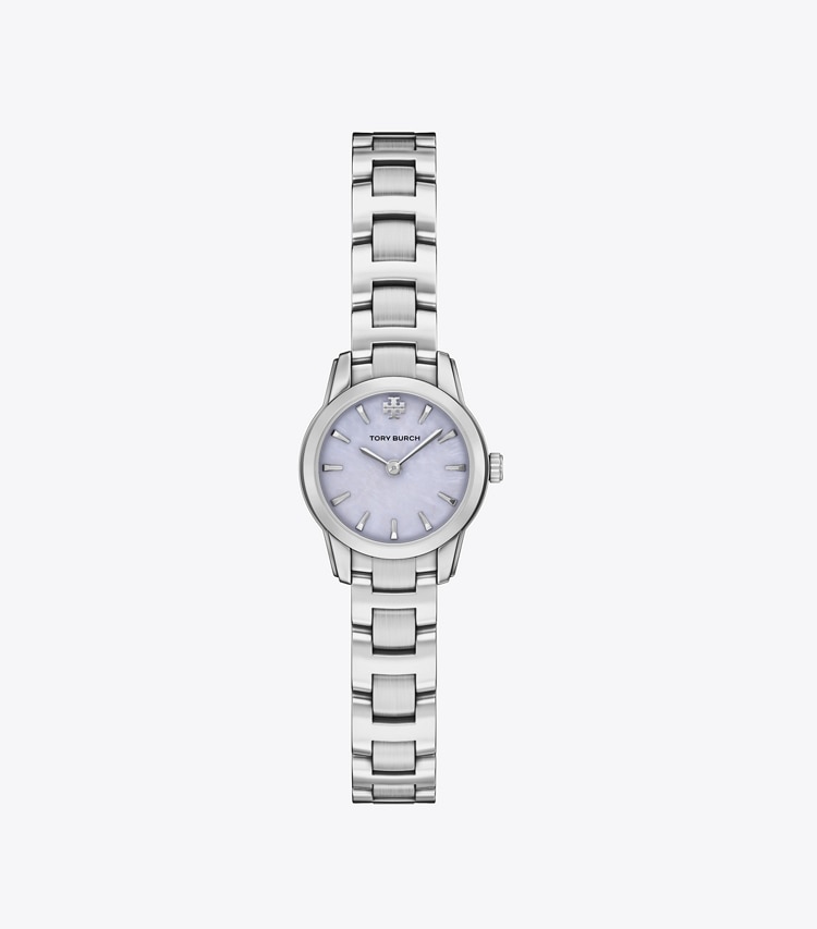 Tory Burch designer montres bracelet Montre Mini Miller dans LILAC/SILVER de face