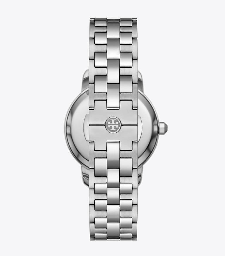 Tory Burch designer montres bracelet Montre T Monogram dans BLUE/SILVER retour