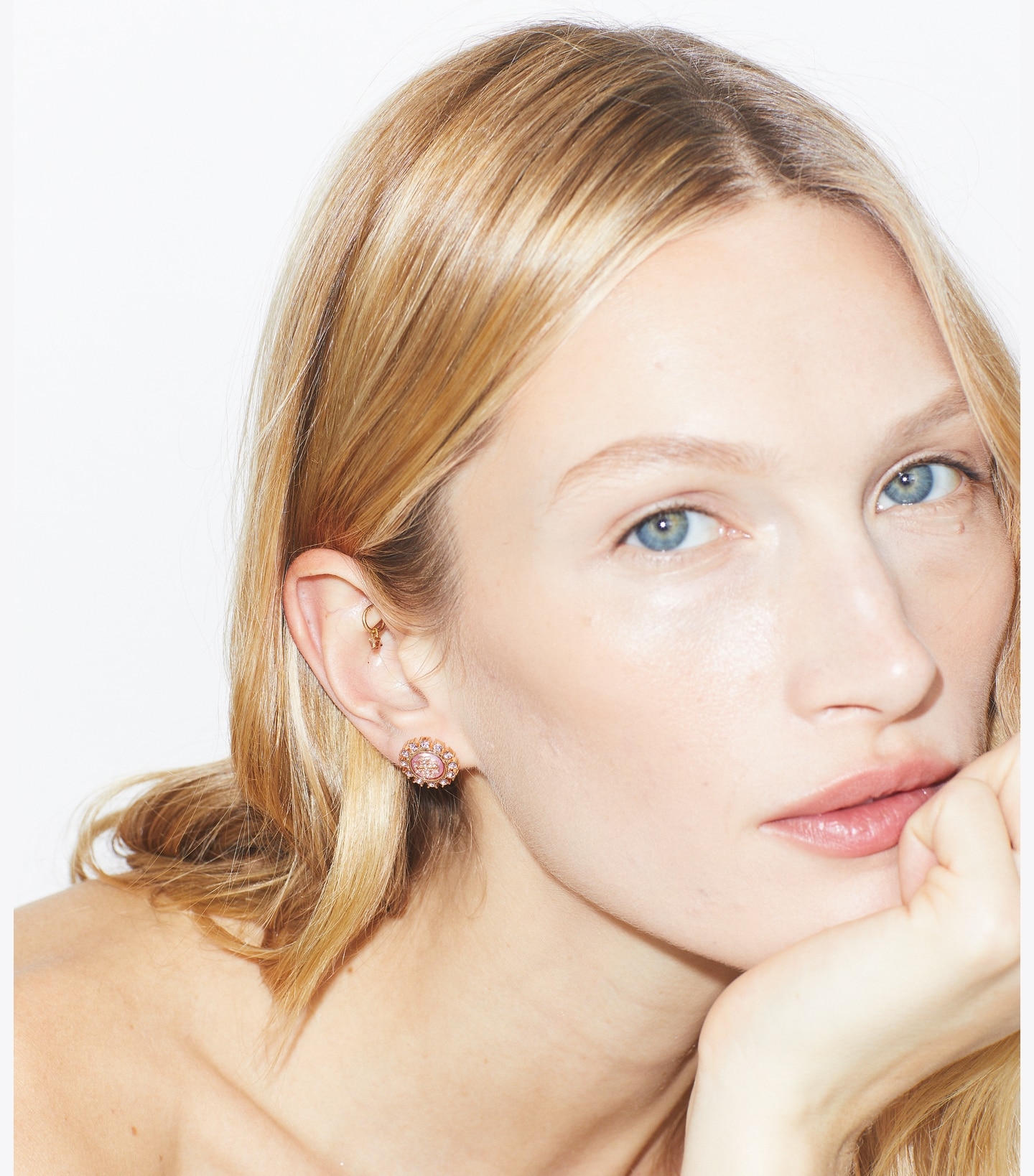 Moondance Crystal Stud Earrings