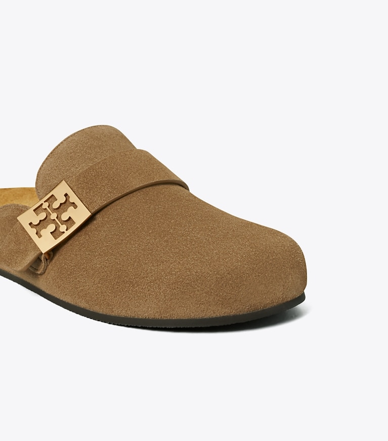 Tory Burch designer mocassini Mule Mellow in RIVER ROCK angle