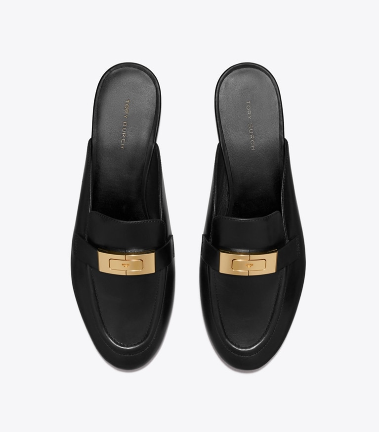 Tory Burch designer mocassins Mule mocassin Leelee in PERFECT BLACK dessus