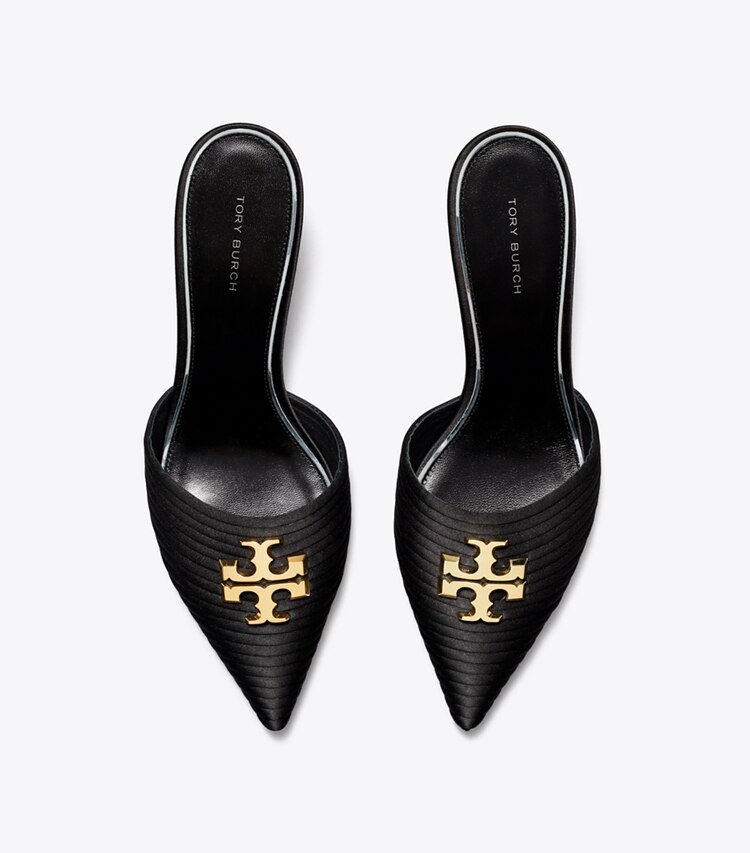 Tory Burch designer escarpins Mules Eleanor bombées in PERFECT BLACK dessus