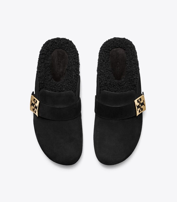 Tory Burch designer mocassins Mules Mellow in PERFECT BLACK / PERFECT BLACK dessus