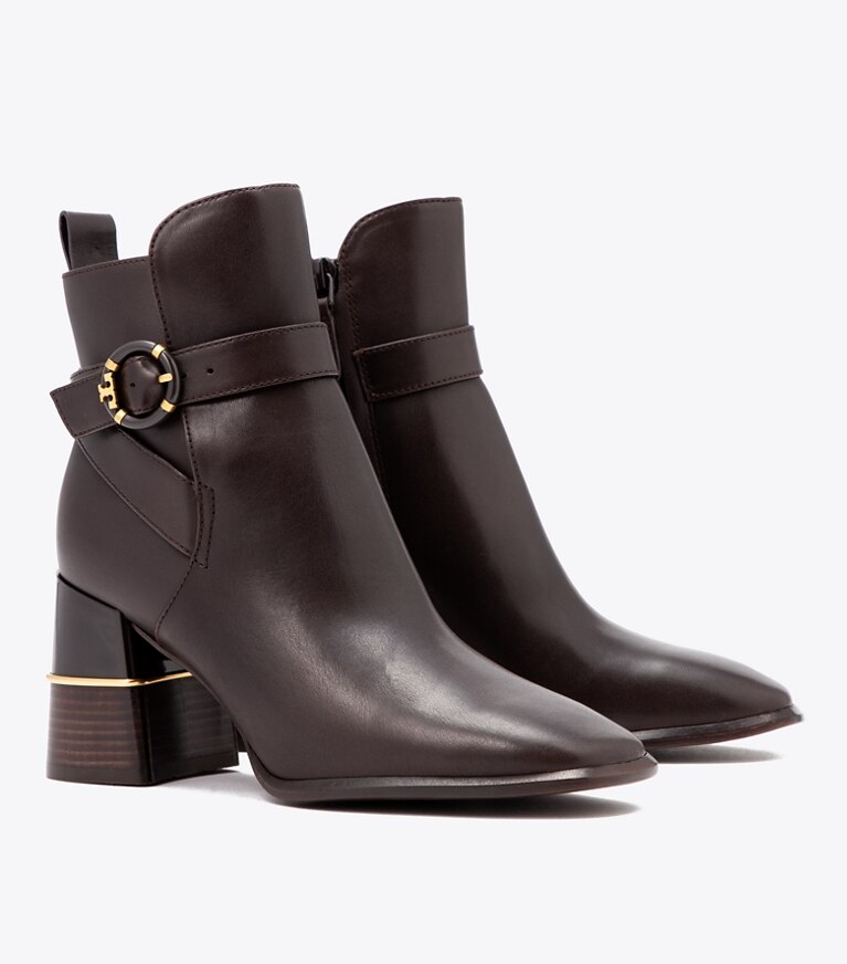 Multi-Logo Buckle Boot: Women's Shoes, Ankle Boots