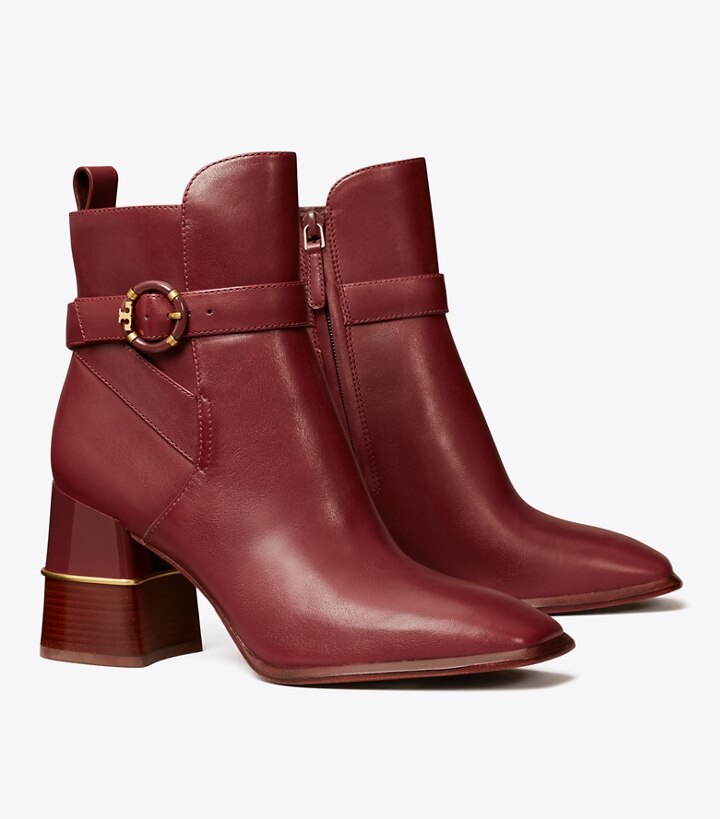 Multi-Logo Buckle Boot: Women's Designer Ankle Boots | Tory