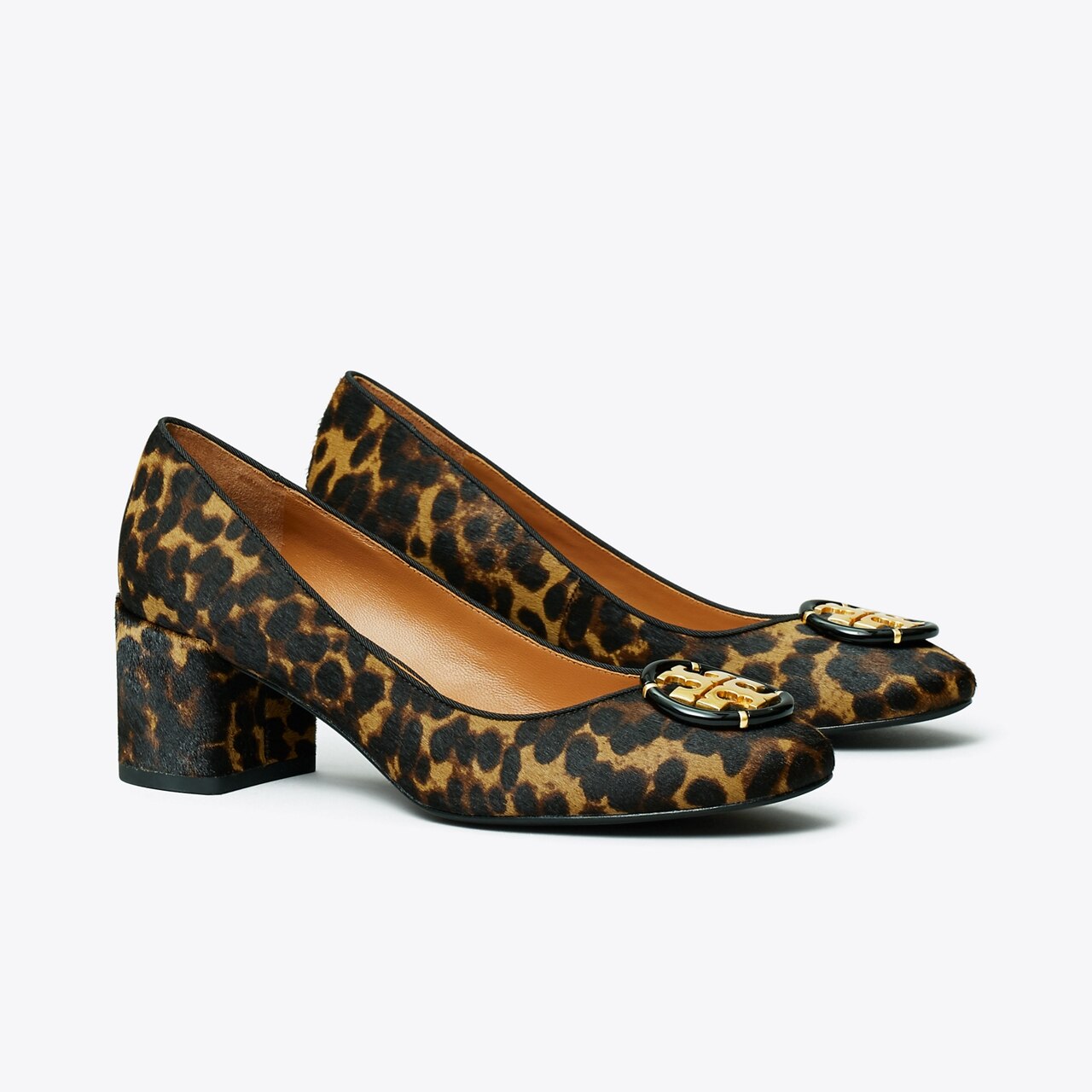 Multi-Logo Leopard Pump: Women's Designer Heels