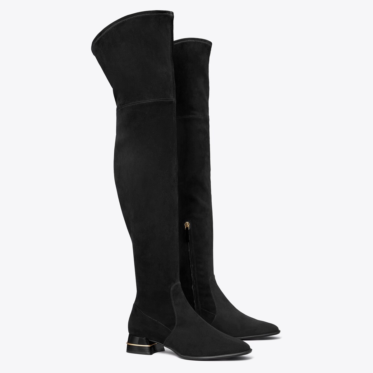 Multi-Logo Stretch Over-the-Knee Boot: Women's Designer Boots | Tory Burch