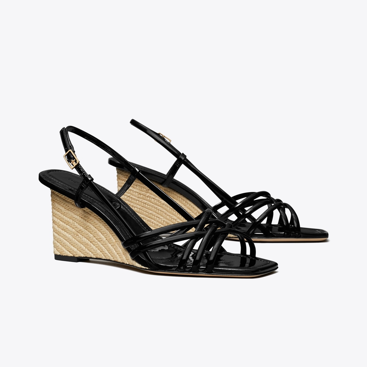 送料&関税込★Tory Burch★MULTI-STRAP ESPADRILLE WEDGE SANDAL Multi-Strap Espadrille Wedge: Women's Designer Sandals