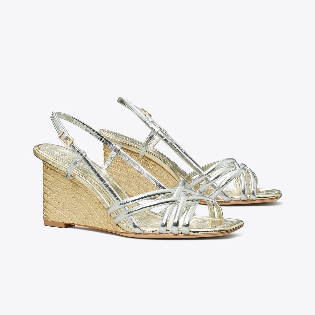 Multi-Strap Espadrille Wedge Sandal: Women's Designer Sandals | Tory Burch