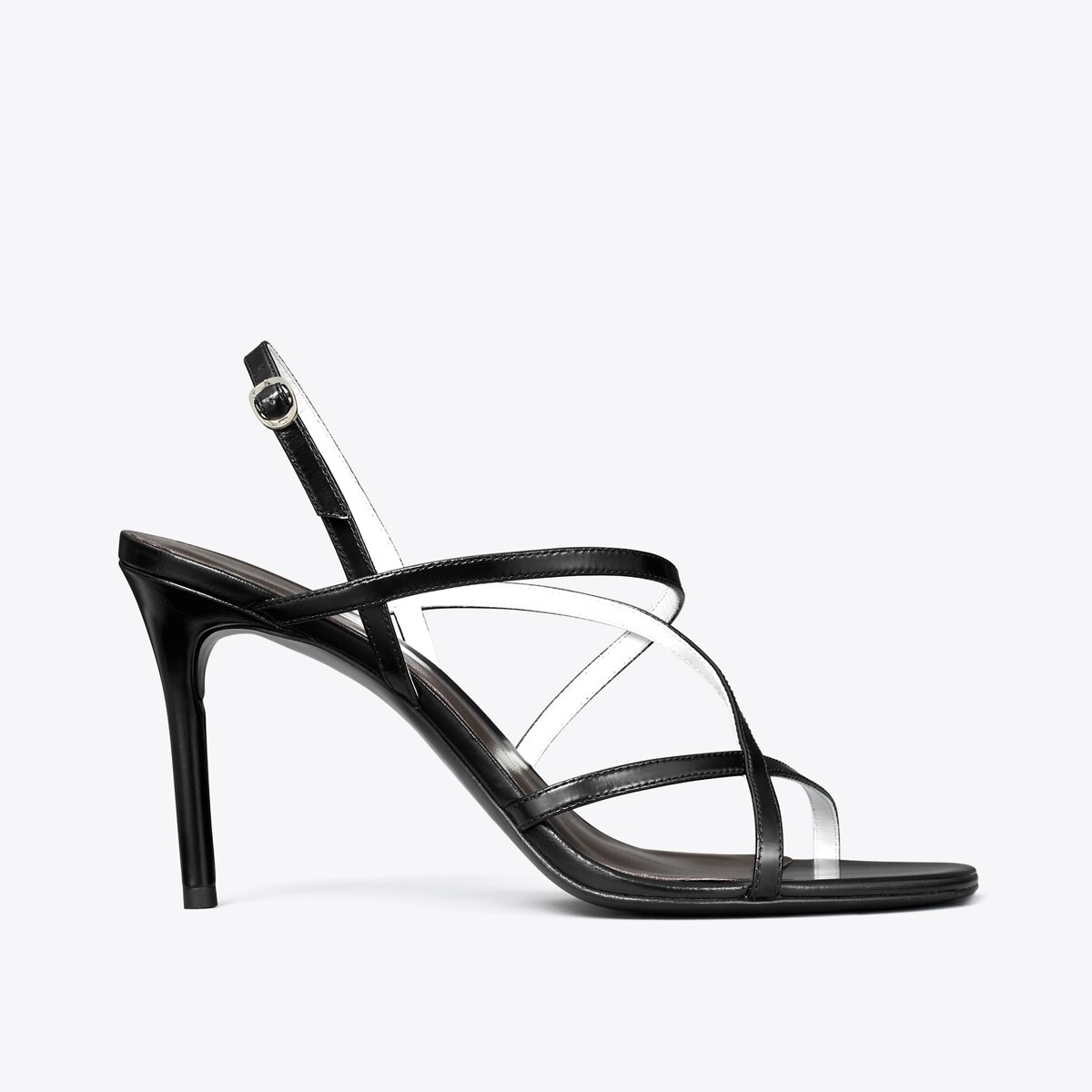 サンダル・ミュール JILLSTUART Mika Black Multi Strap Platform Sandals JLSO5E370 multi-strap-heeled-sandal-side