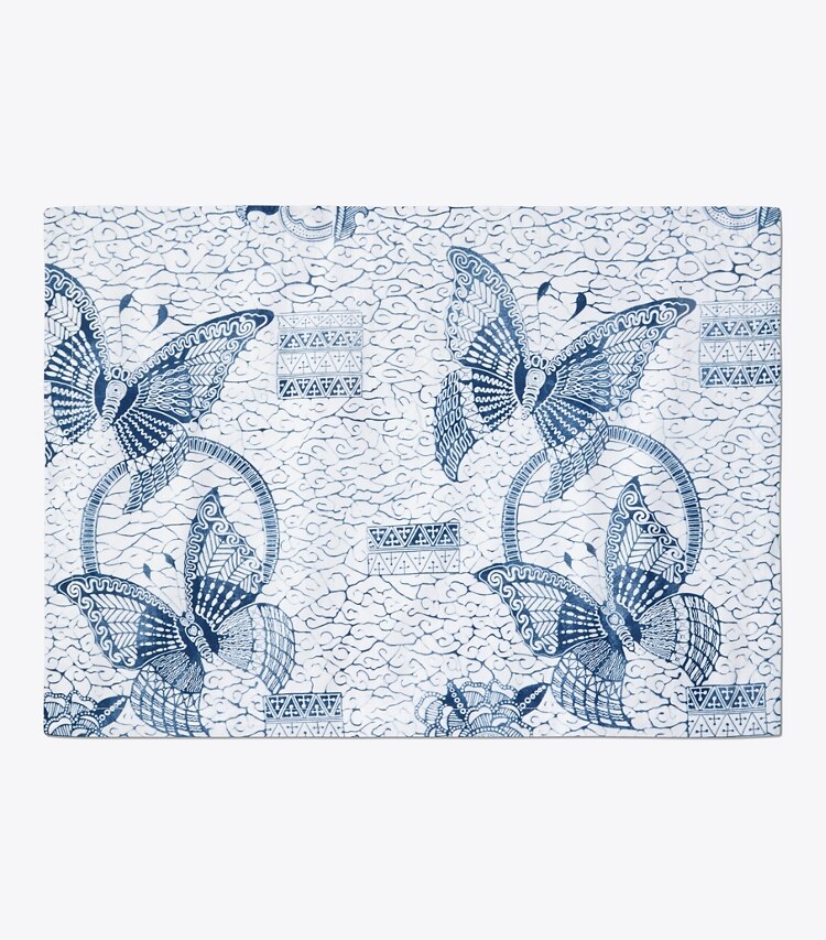 Tory Burch designer linge Napperon Butterfly Batik, lot de 4 dans Multi de face