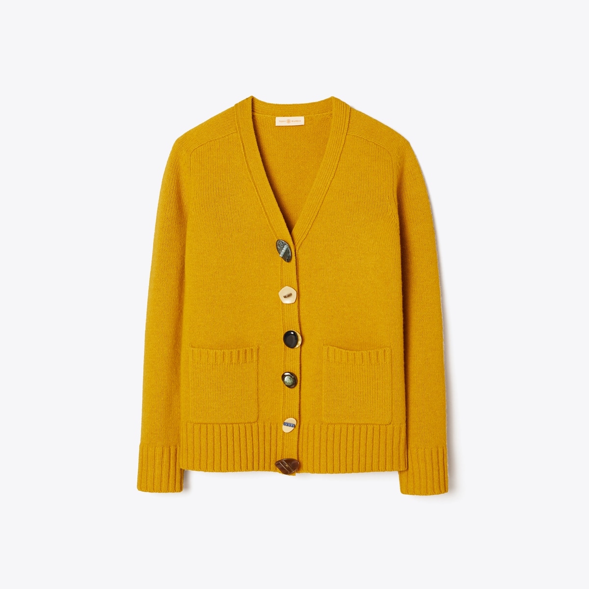 Novelty Button Wool Cardigan: Women's Designer Sweaters | Tory Burch