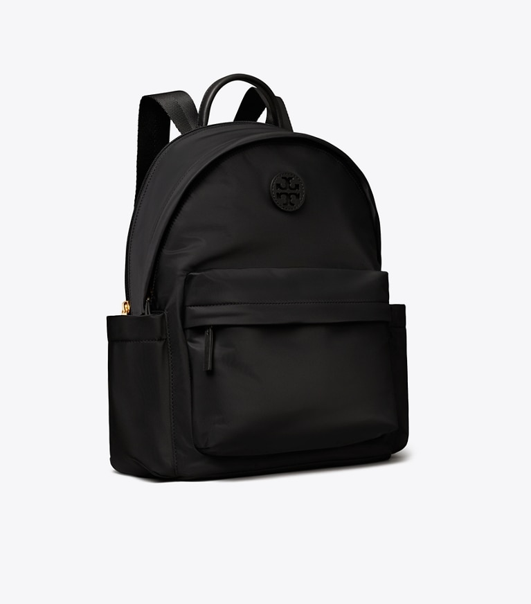 Tory Burch designer バックパック ナイロン バックパック in Black angle