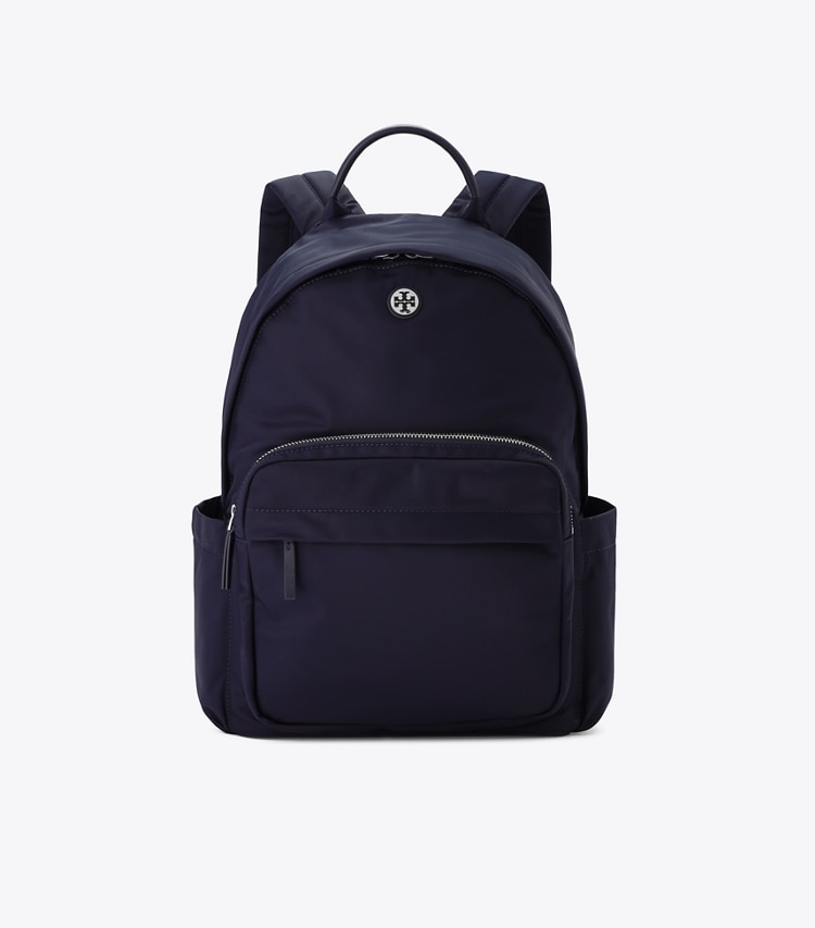 Tory Burch designer バックパック ナイロン バックパック in Tory Navy front