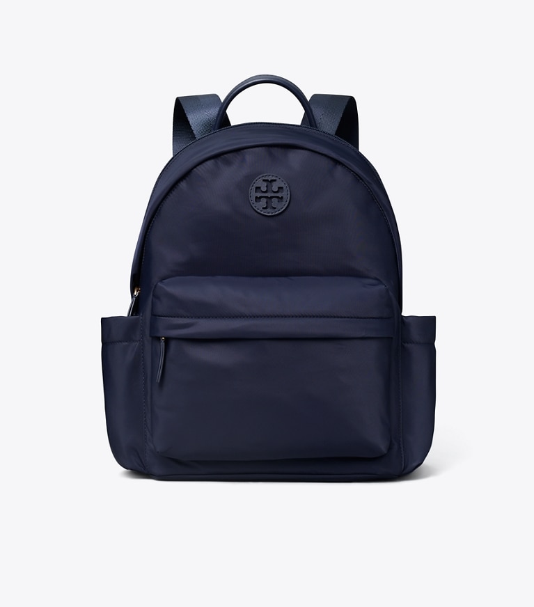 Tory Burch designer バックパック ナイロン バックパック in Tory Navy front