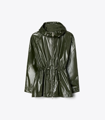Viscose Car Coat: Women's Designer Coats | Tory Burch
