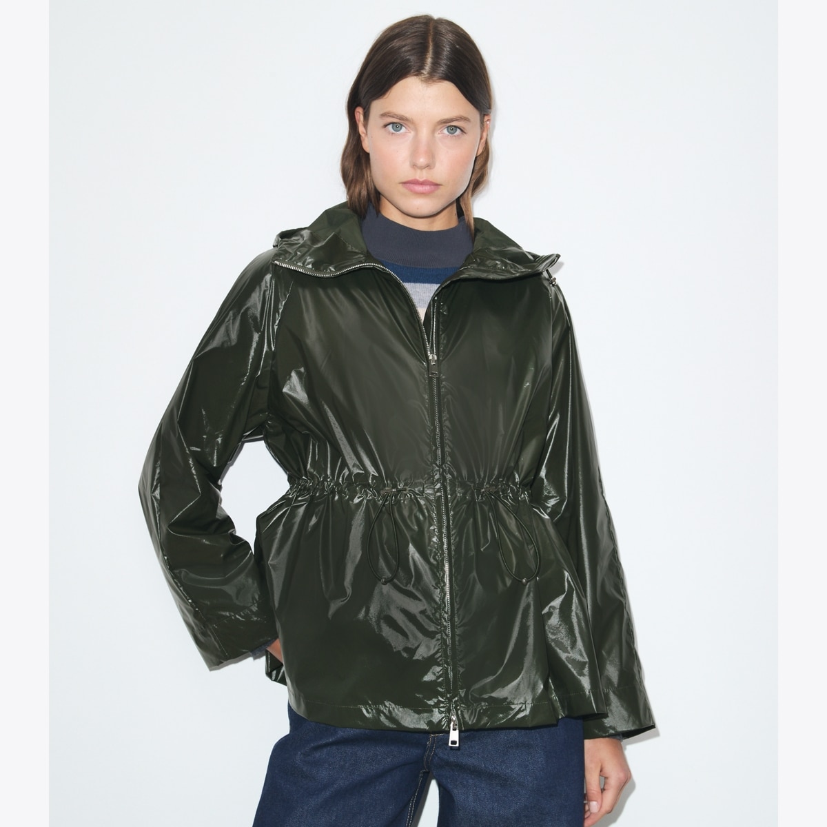 NYLON CINCHED JACKET - thumbnail 2