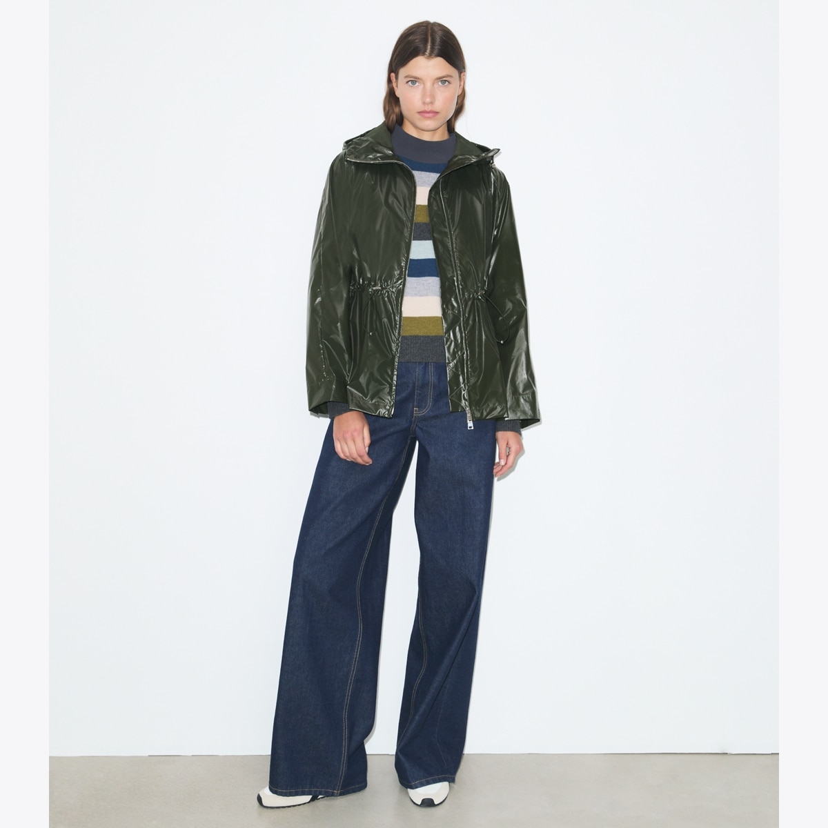 NYLON CINCHED JACKET - thumbnail 3