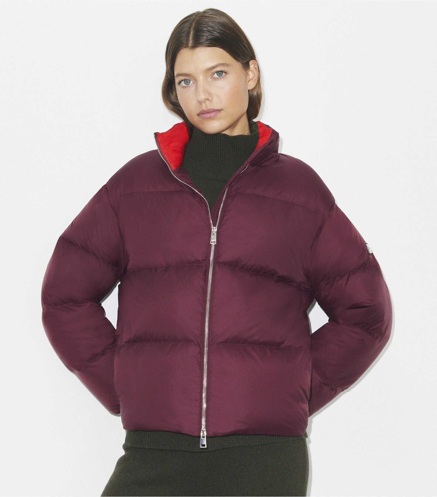 Nylon Down Puffer Jacket