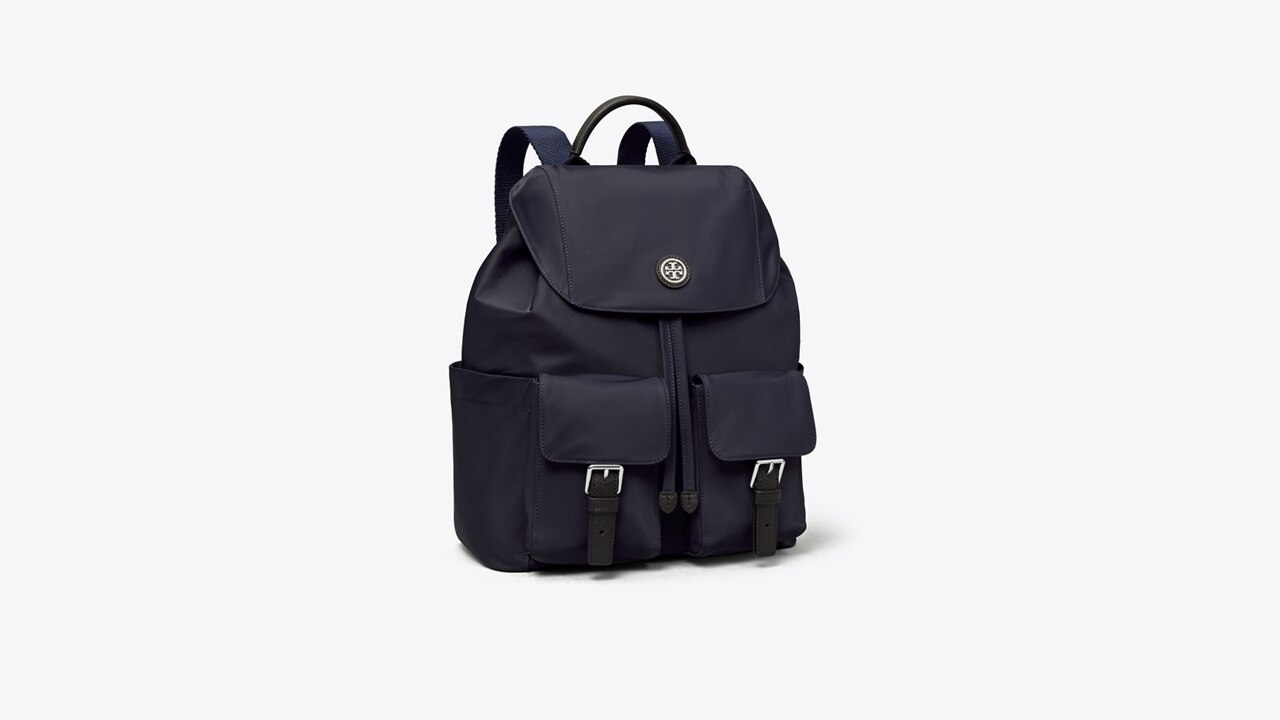 Nylon Flap Backpack Women s Handbags Backpacks Tory Burch UK