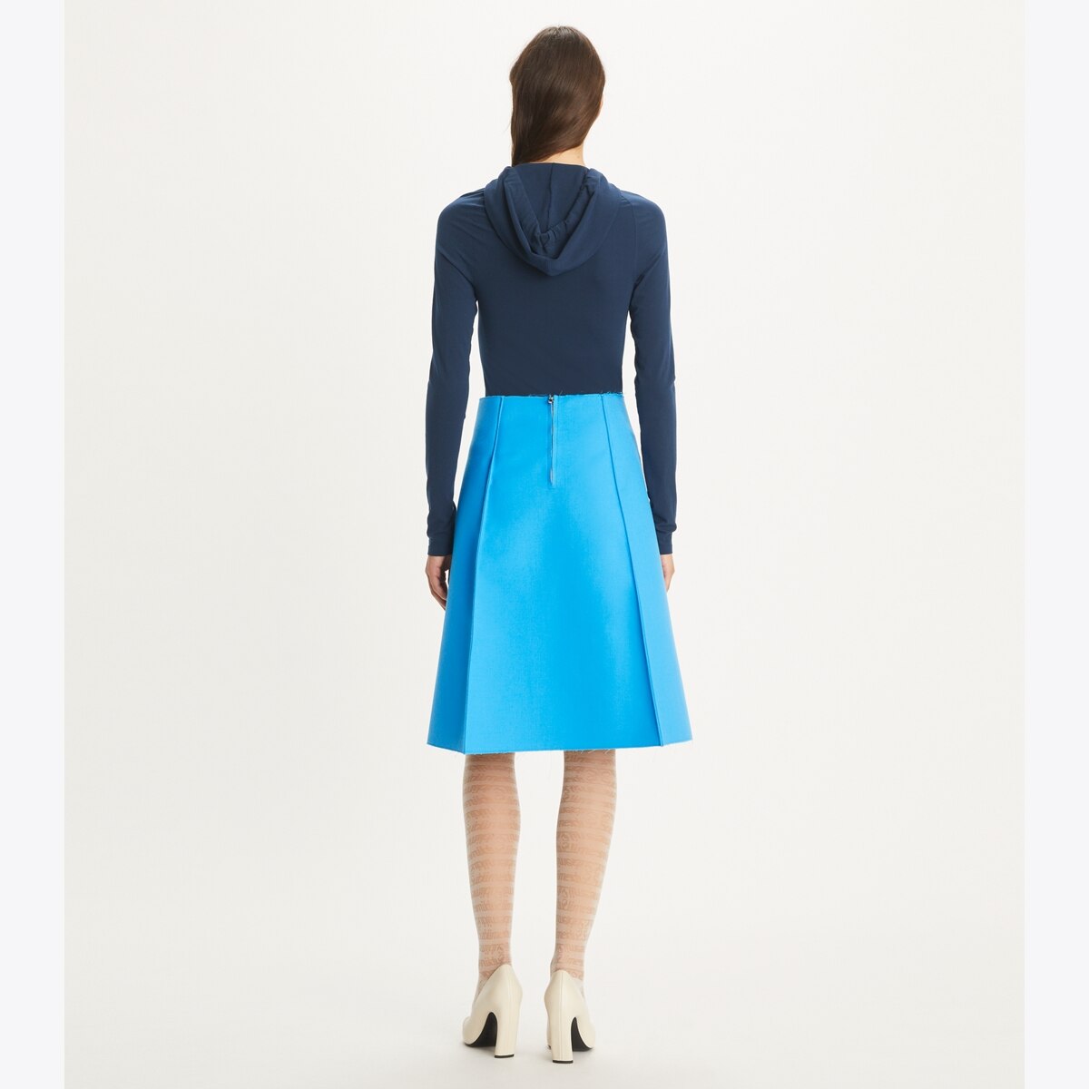 Nylon Hoodie: Women's Designer Sweaters | Tory Burch