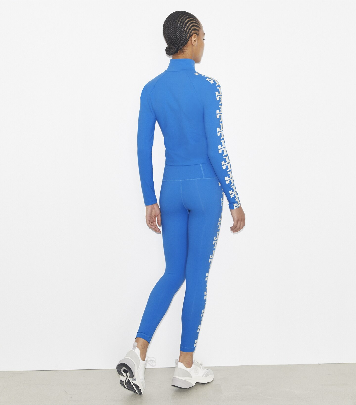 Nylon Logo Zip Top