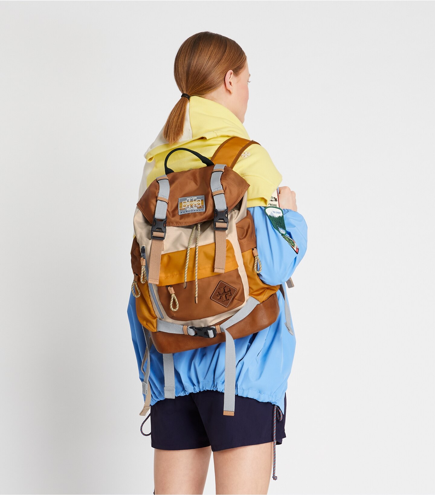Nylon Ripstop Patch Backpack