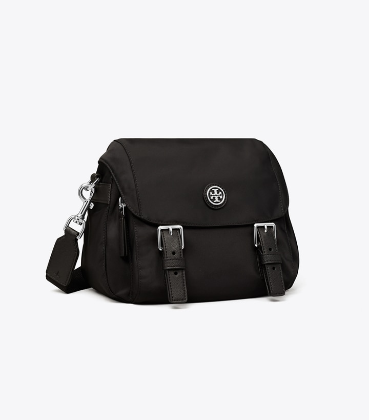 Nylon Small Messenger: Women's Designer Crossbody Bags | Tory Burch