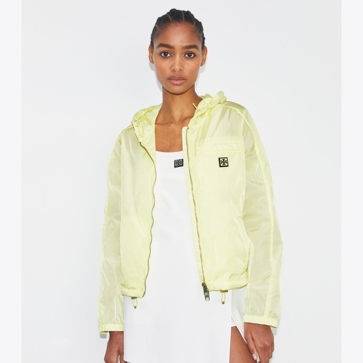 Nylon Zip Jacket: Women's Designer Jackets | Tory Sport Nylon Zip Jacket: Women's Designer Jackets | Tory Sport