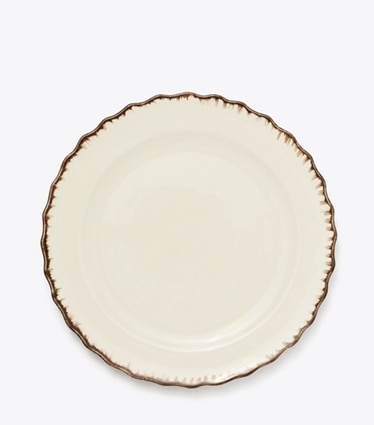 Tory Burch designer tabletop & drinkware Oiseau Dinner Plate, Set Of 2 in Brown front