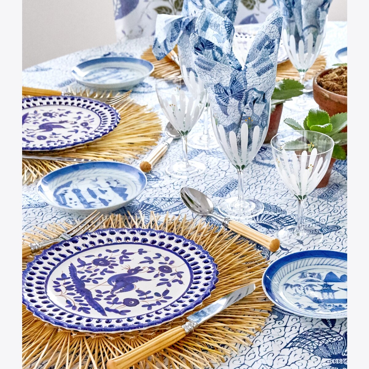 Oiseau Salad Plate, Set Of 4: Women's Designer Tabletop