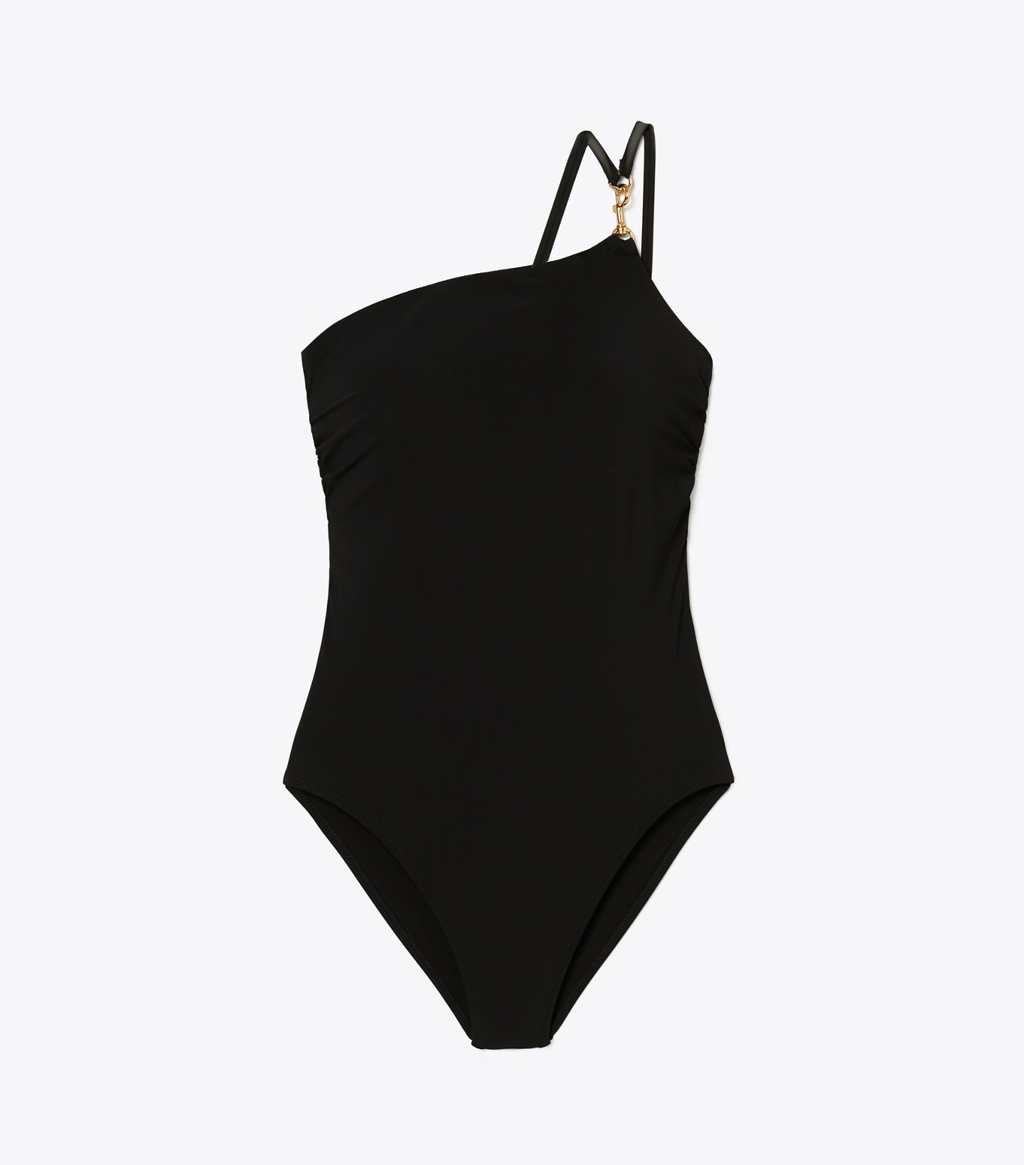 One-Shoulder Clip Swimsuit