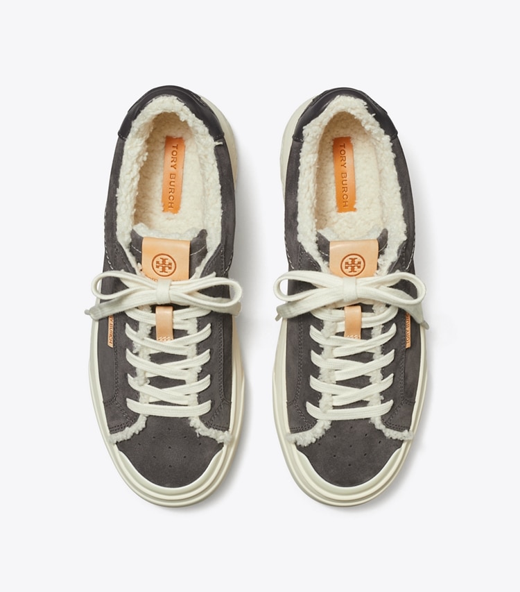 Tory Burch designer sneakers Online Exclusive: Ladybug Sneaker in LAVAGNA overhead