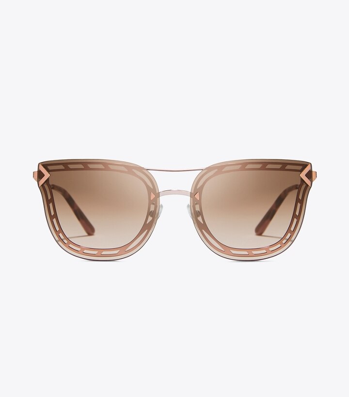 Open-Wire Cat-Eye Sunglasses: Women's Designer Sunglasses & Eyewear | Tory  Burch