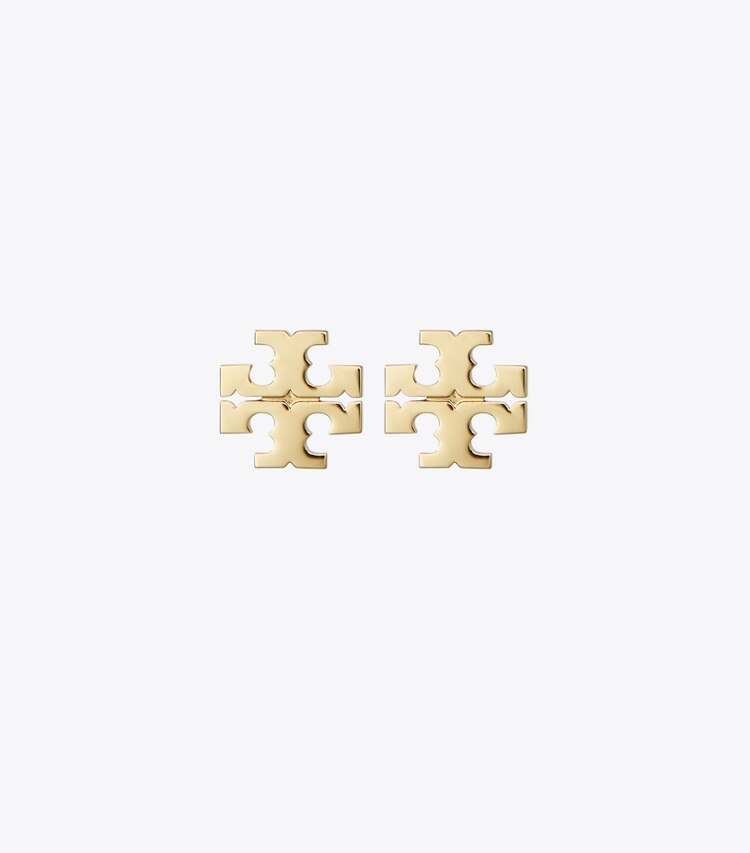 Tory Burch designer orecchini Orecchino a borchia Kira in Tory Gold front