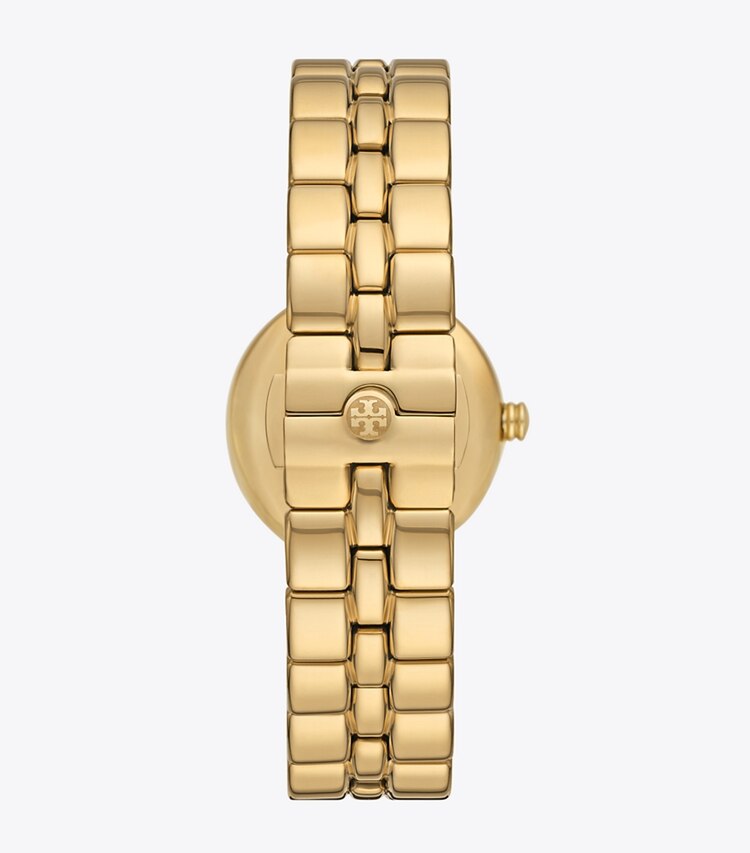 Tory Burch designer orologi da polso Orologio Kira in IVORY/GOLD indietro