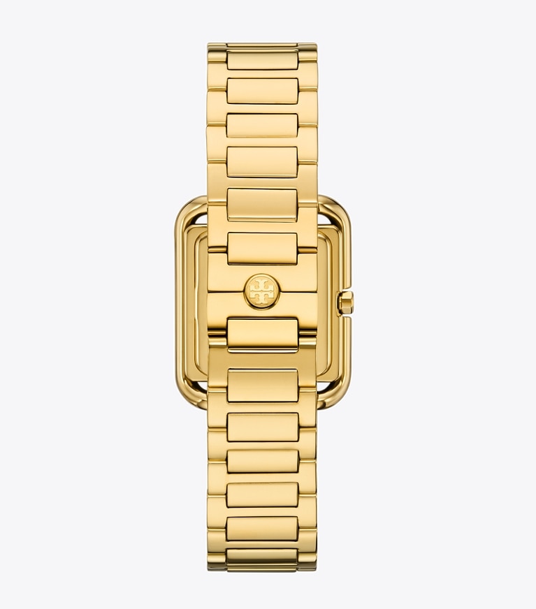 Tory Burch designer orologi da polso Orologio Kira in IVORY/GOLD front