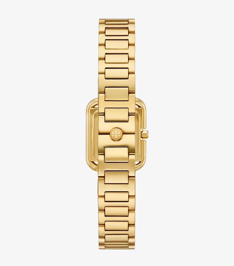 Tory Burch designer orologi da polso Orologio Mini Kira in IVORY/GOLD front