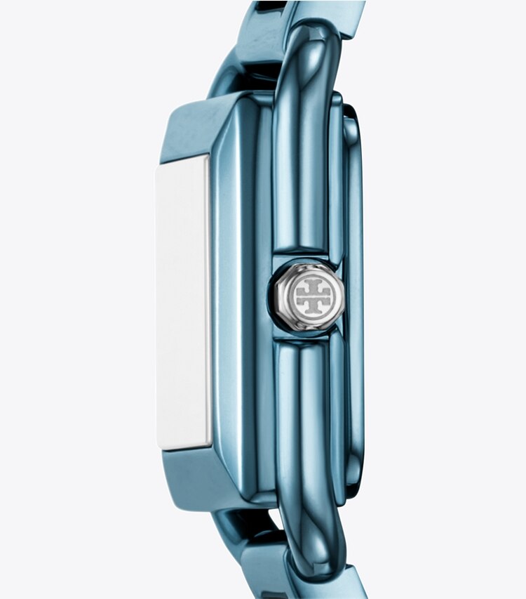 Tory Burch designer orologi da polso Orologio Mini Kira in ICE BLUE side