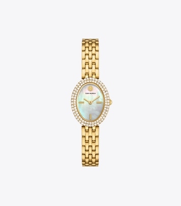 Oval Watch: Women's Designer Strap Watches | Tory Burch