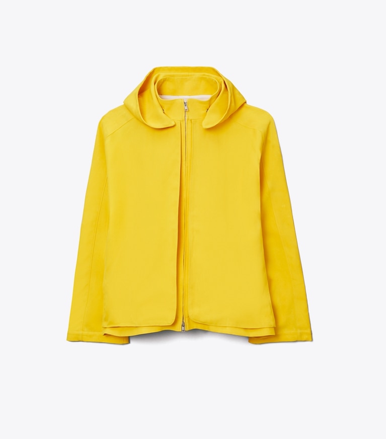Tory Burch designer jacken Oversize-Canvasjacke in Banana front