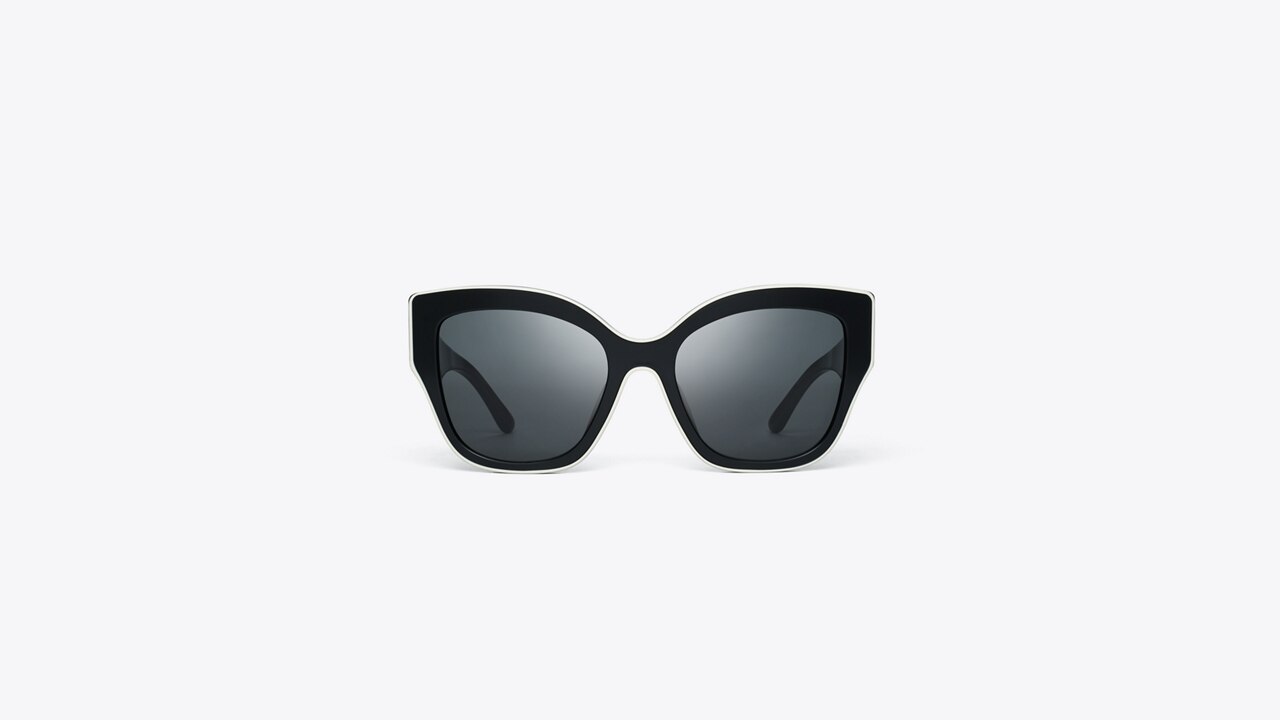 Cat Eye Sunglasses in Black | JOSEPH US-hangkhonggiare.com.vn