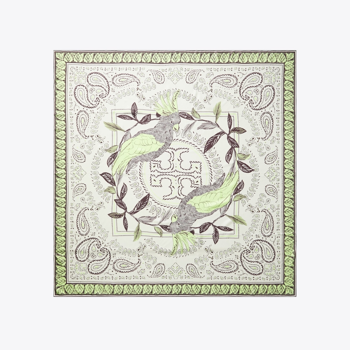 Oversized Cockatoo Bandana Square Scarf: Women's Designer Scarves