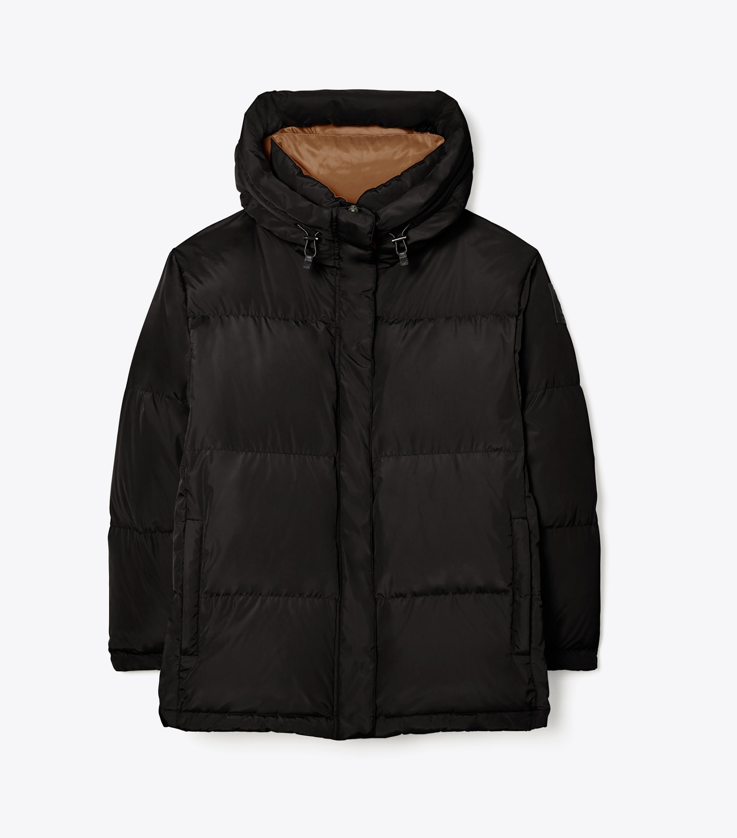 Oversized Hooded Down Jacket