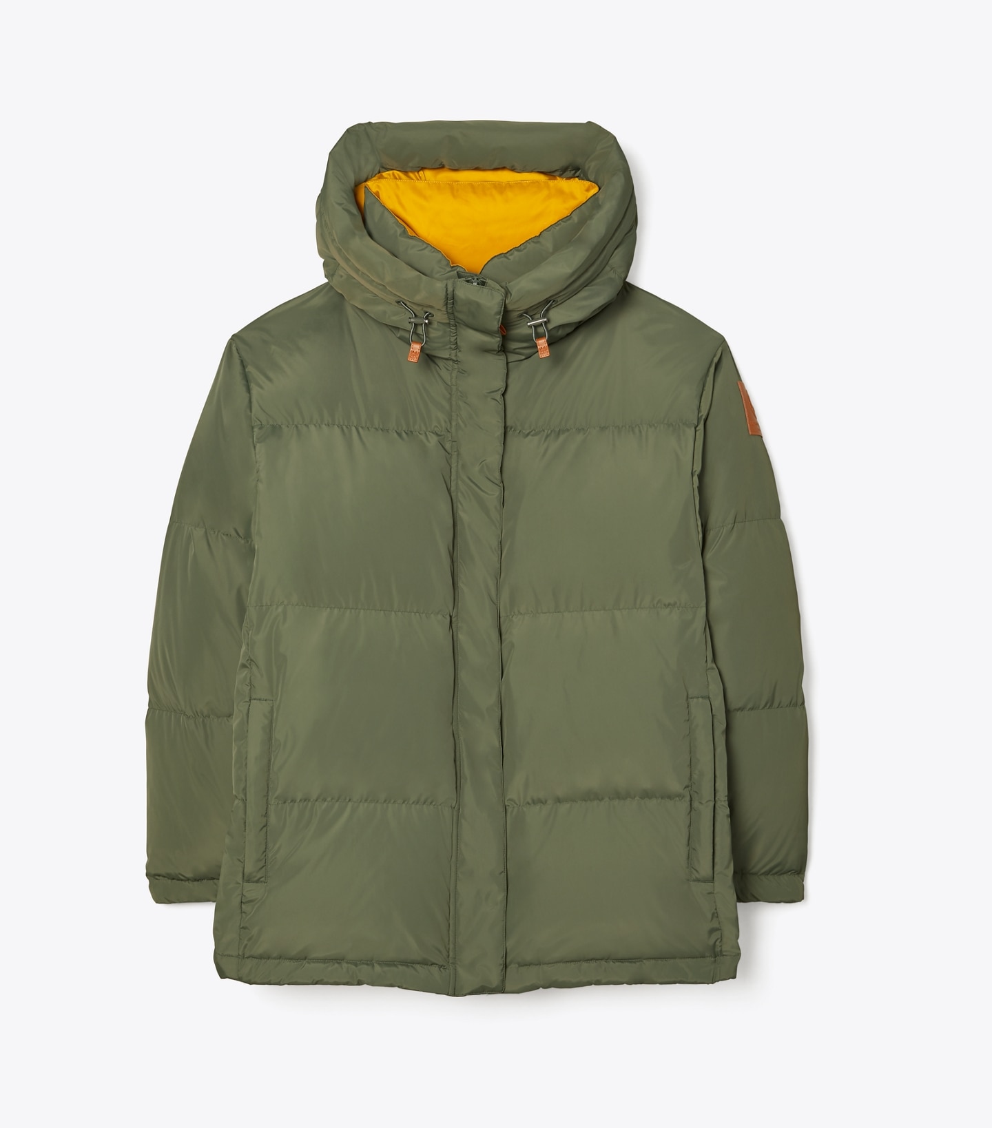 Oversized Hooded Down Jacket