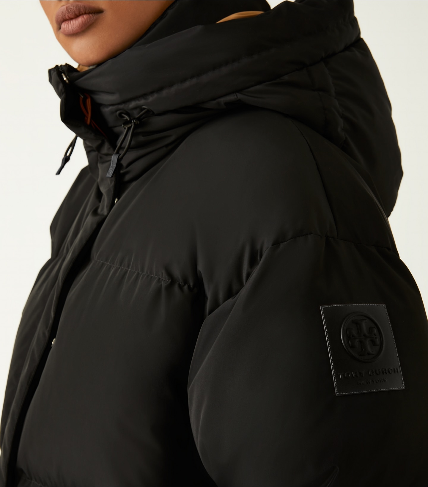 Oversized Hooded Down Jacket