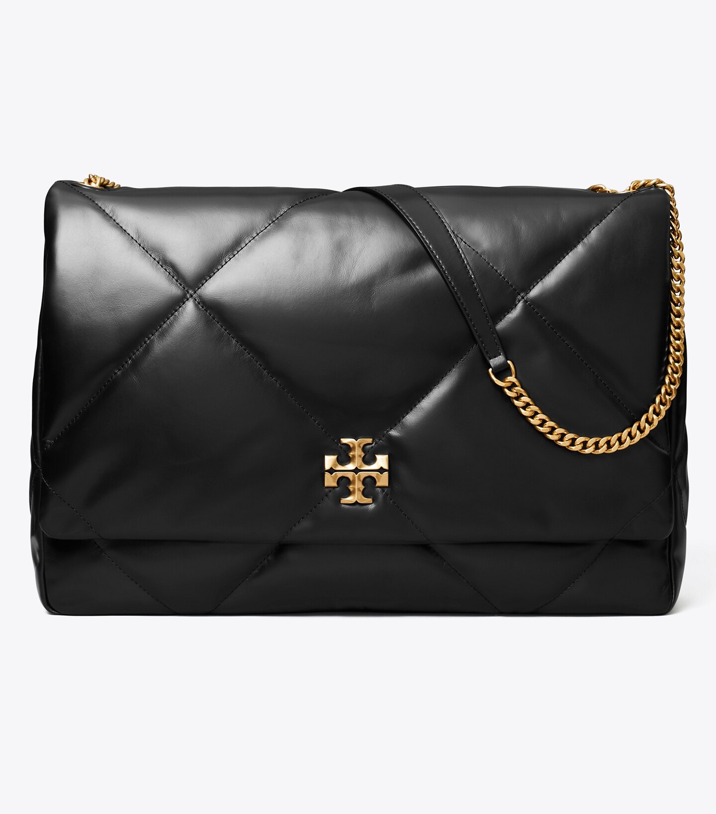 Oversized Kira Diamond Quilt Shoulder Bag