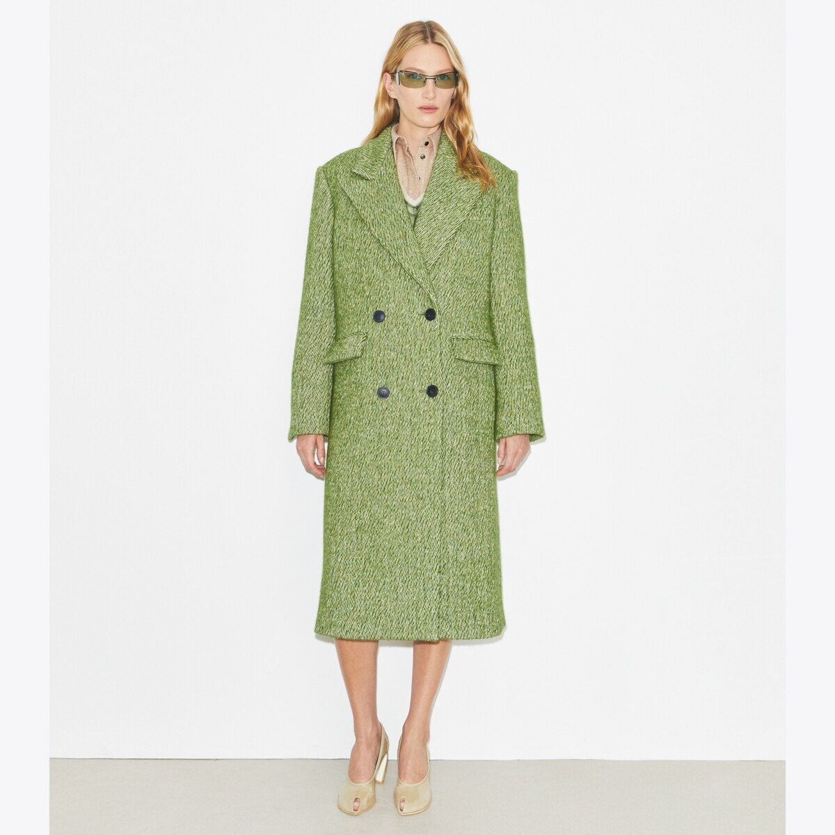 Oversized Twill Coat: Women's Designer Coats | Tory Burch CA