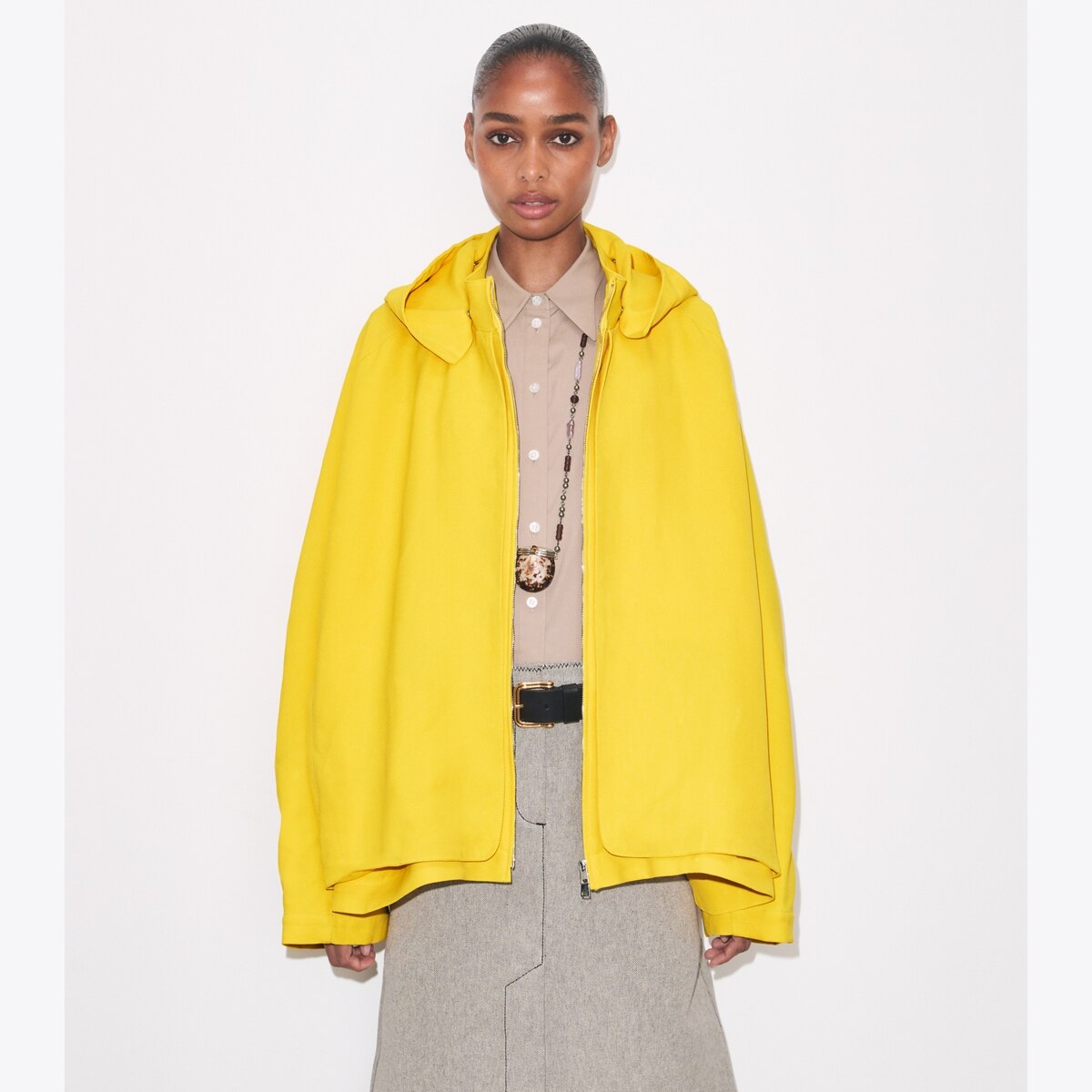 OVERSIZED WAXED CANVAS JACKET - thumbnail 2