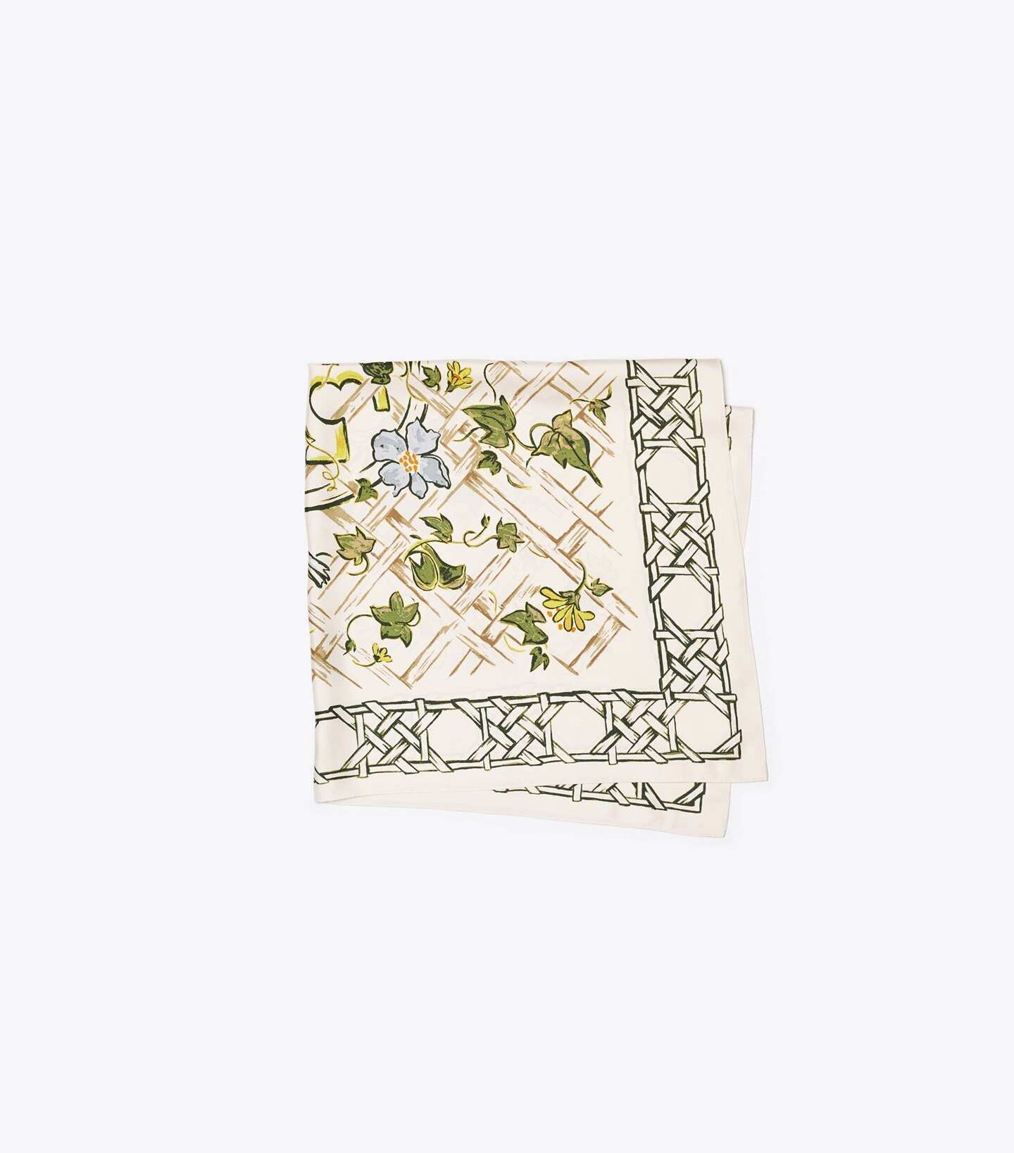 Painted Silk Square Scarf